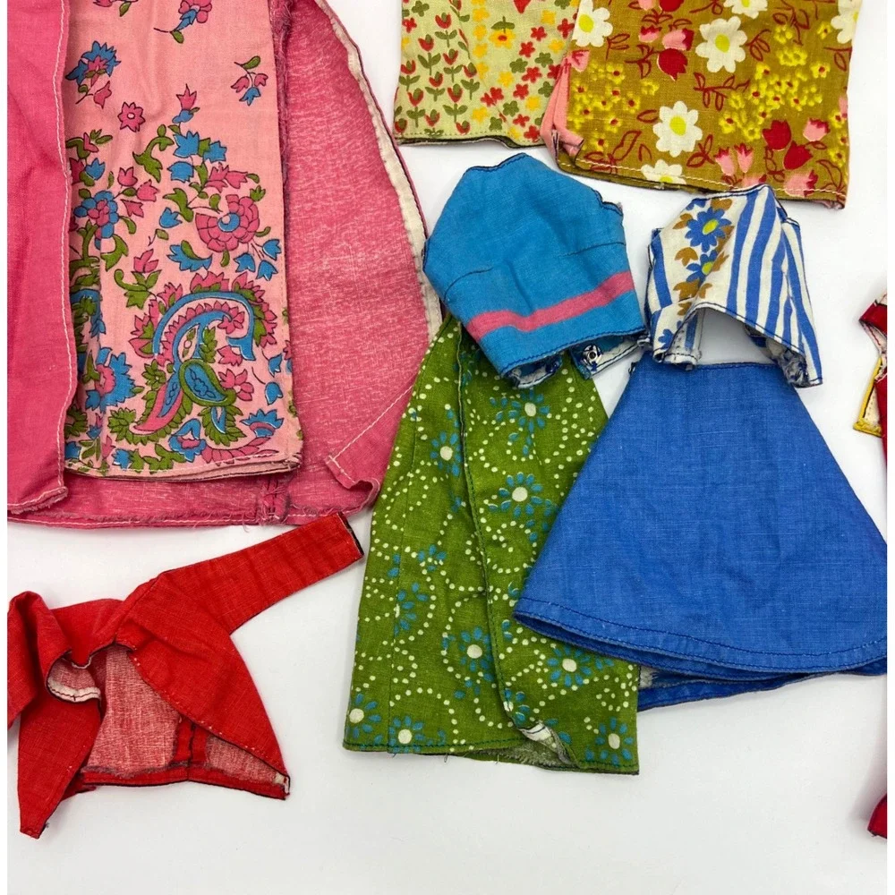 Vintage Handmade Barbie Ken Doll Clothes Lot 60s Outfits 13 Pieces 11.5 inch Mod